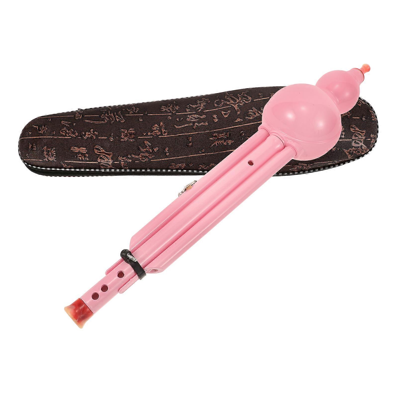 ABS Hulusi Flute Instrument Offering Clear Sound for Beginner Use