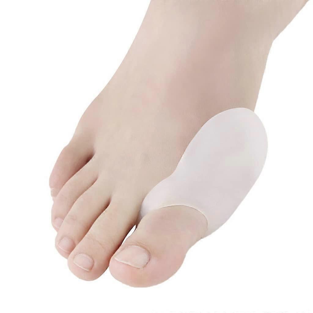 Bunion Corrector Toe Separator Silicone Brace for Hallux Valgus Pain Relief and Big Toe Alignment 2 Pairs