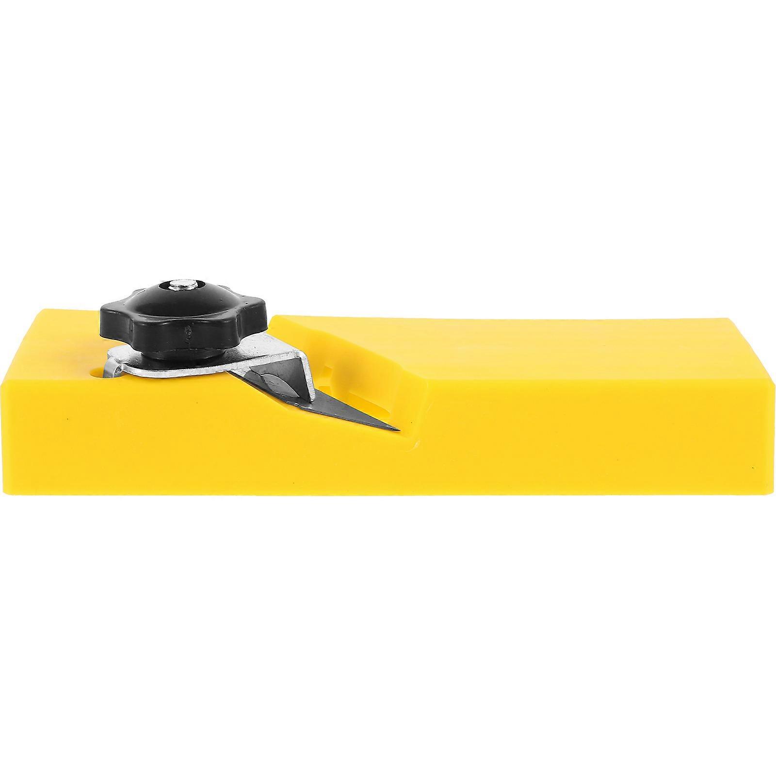 Woodworking Edge Band Trimmer for Versatile Use Yellow ABS