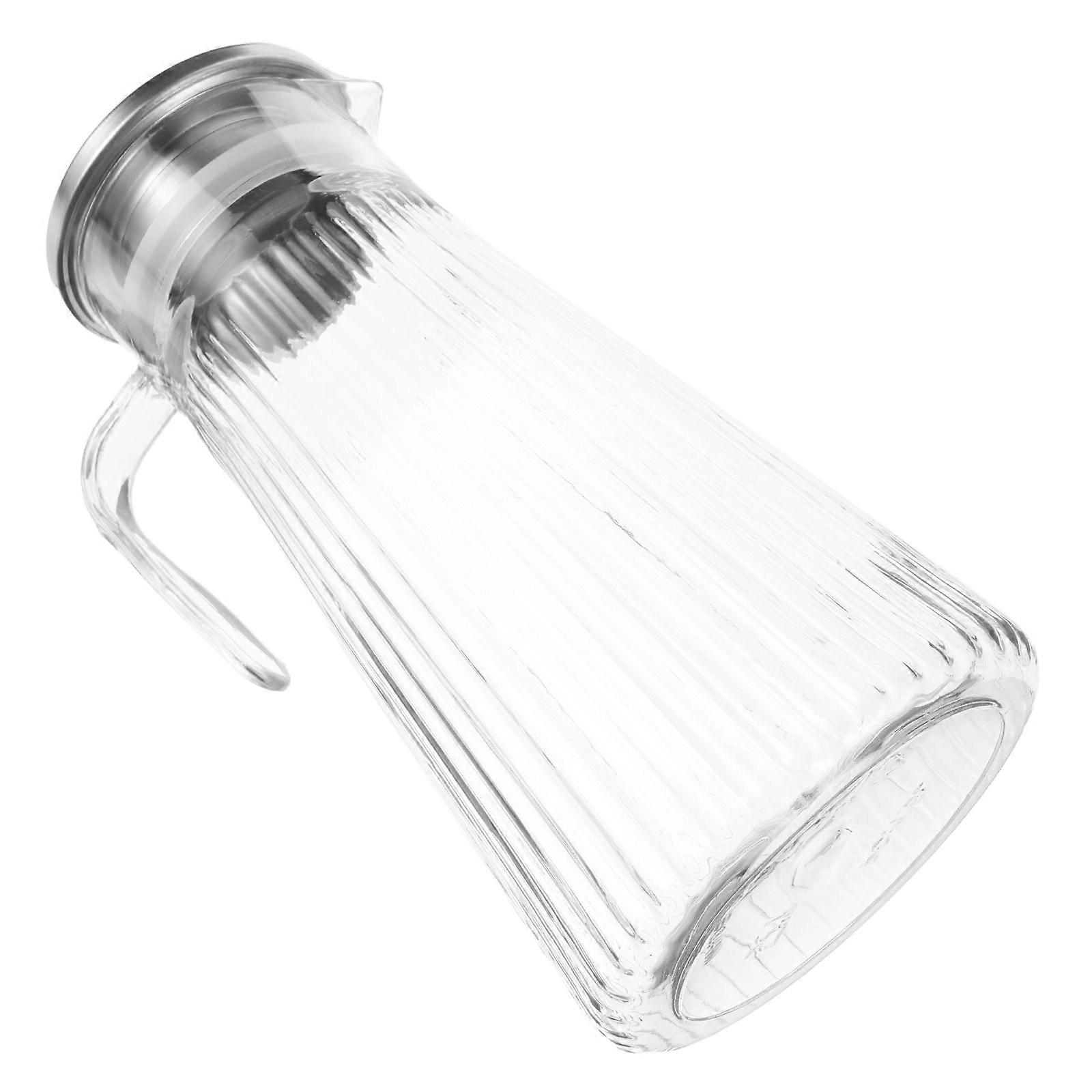 Cold Water Beverage Pitcher Jug for Home Use with Handle 1.5L