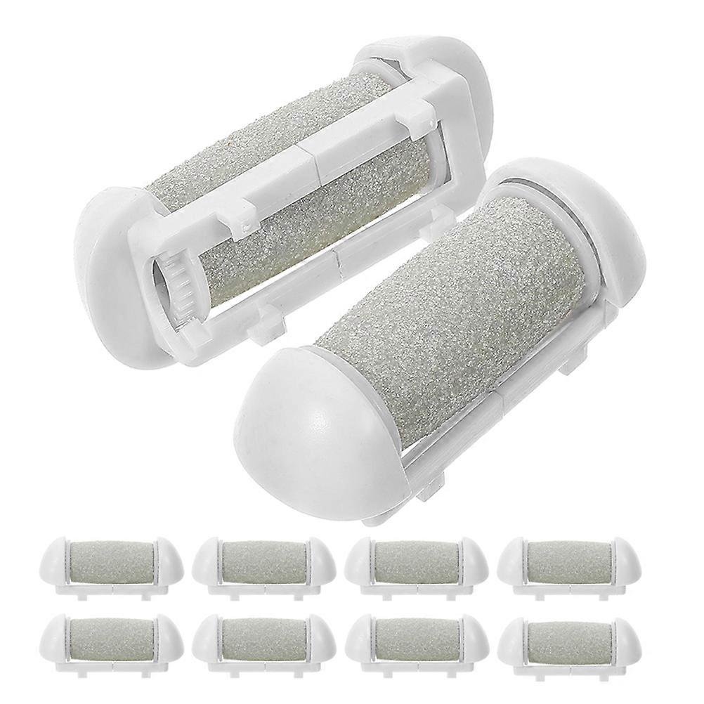 Electric Foot File Replacement Roller Heads for Removal 10Pcs Pack