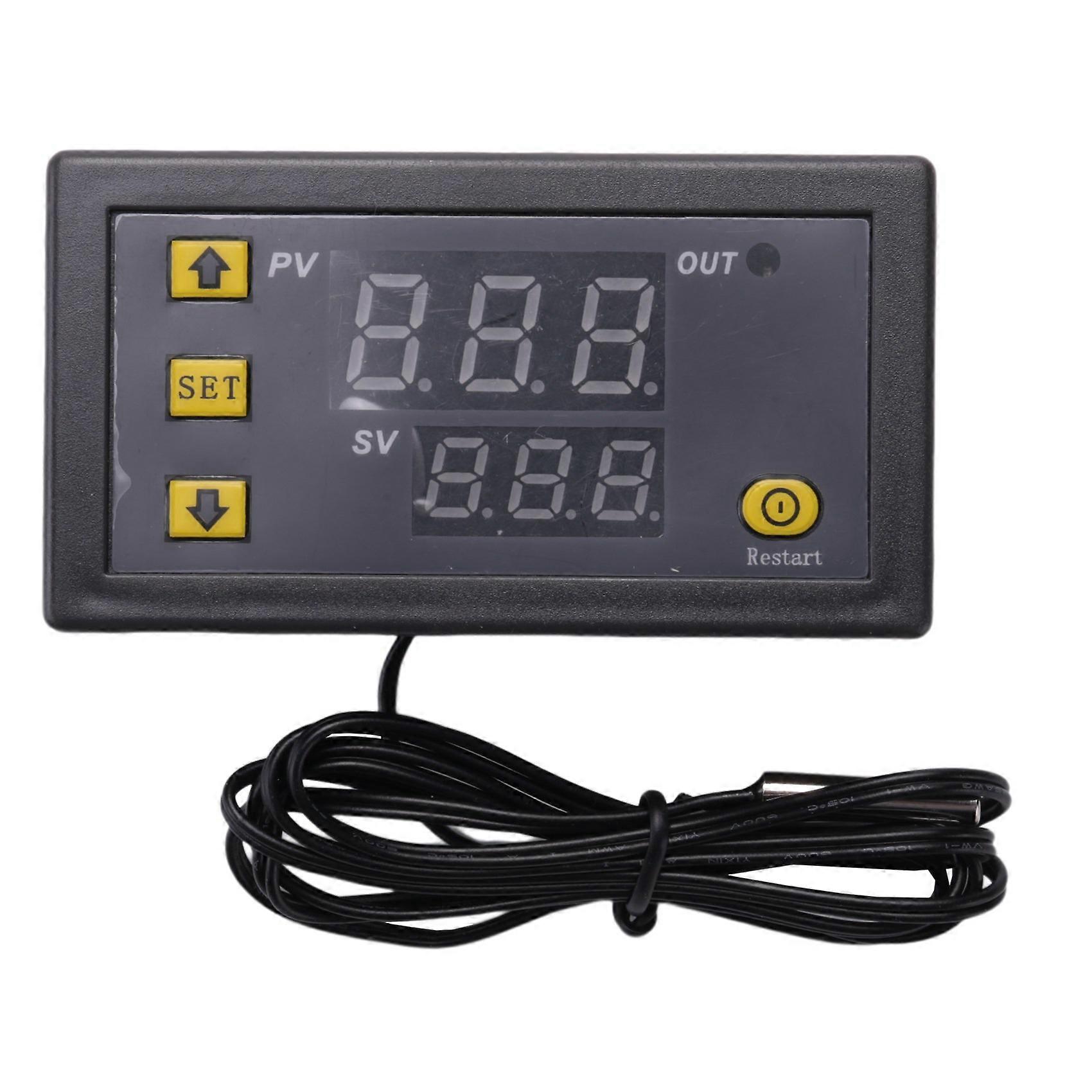 W3230 Probe Line 20A Digital Temperature Control LED Display Thermostat Heat/Cooling Control Instrument,AC110-220V 1500W