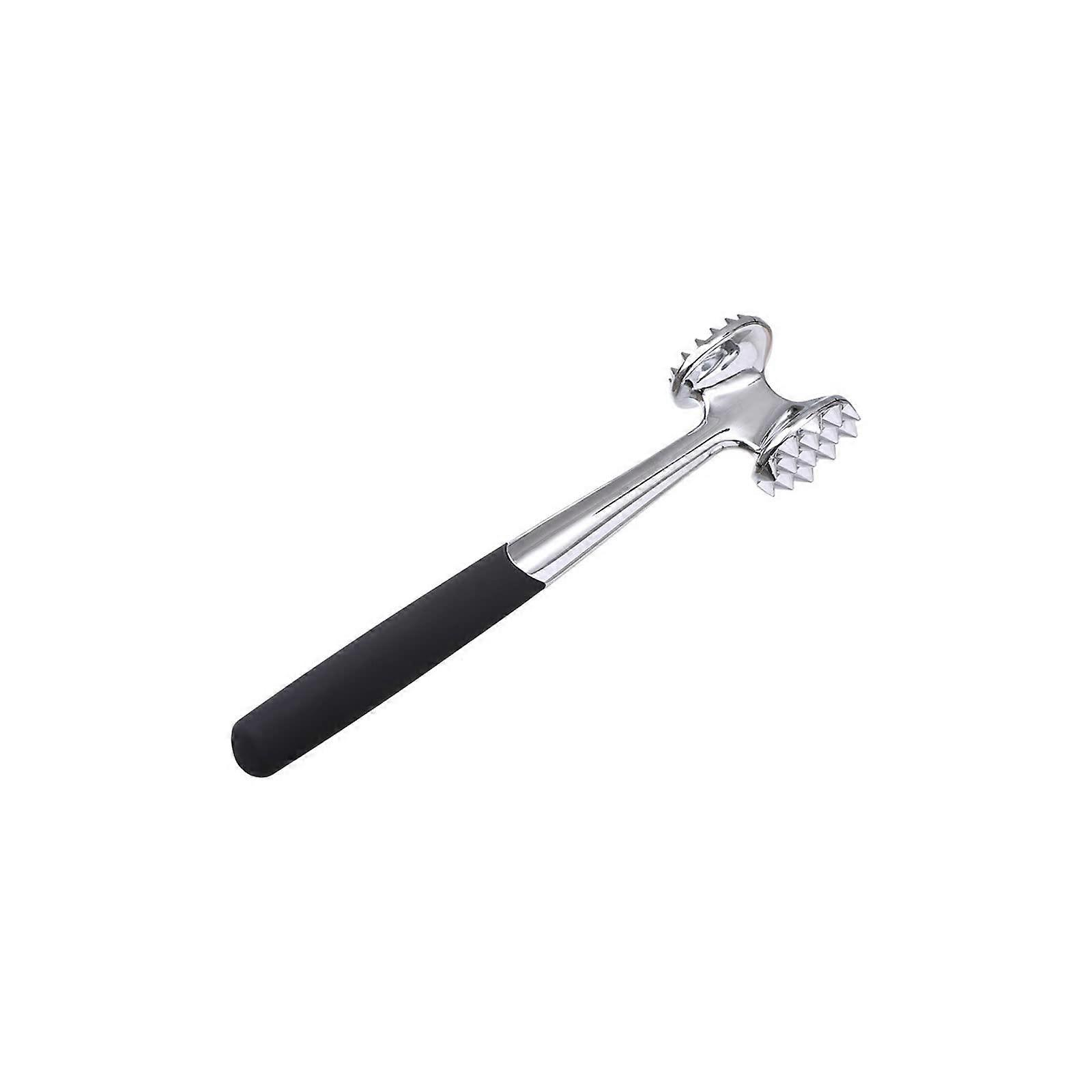 Meat Tenderizer Mallet with DualSided Surface and NonSlip Handle for Steak and Poultry