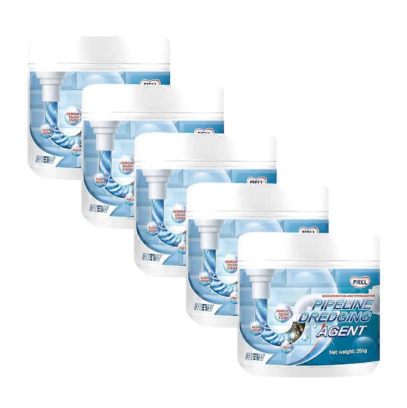 1-5x Professional Strong Pipeline Dredging Agent - 260g Fast Acting Declogger