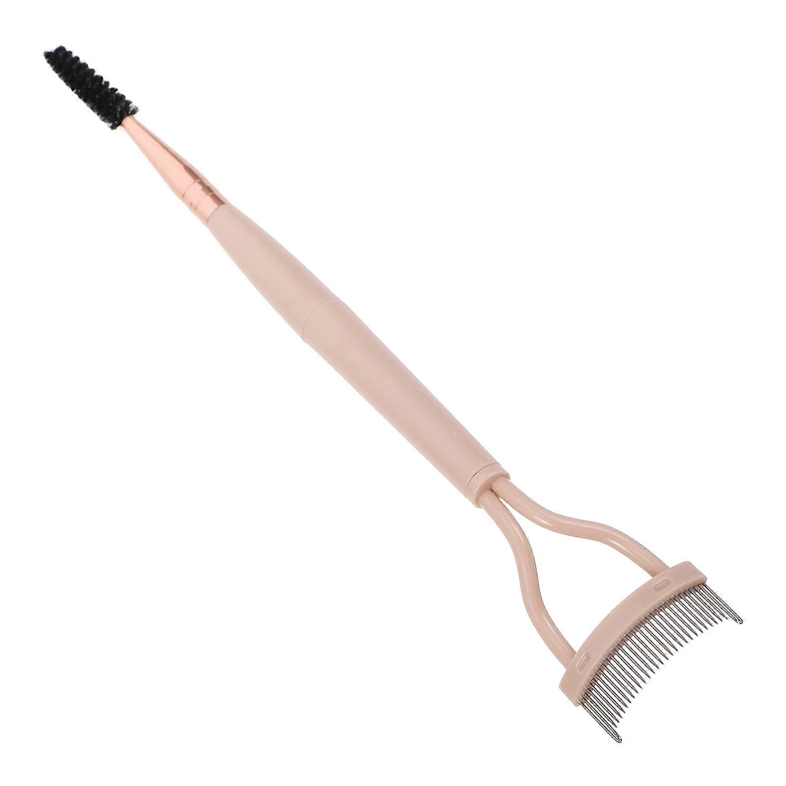 Plastic Handle Eyelash Separator and Brow Comb for Females