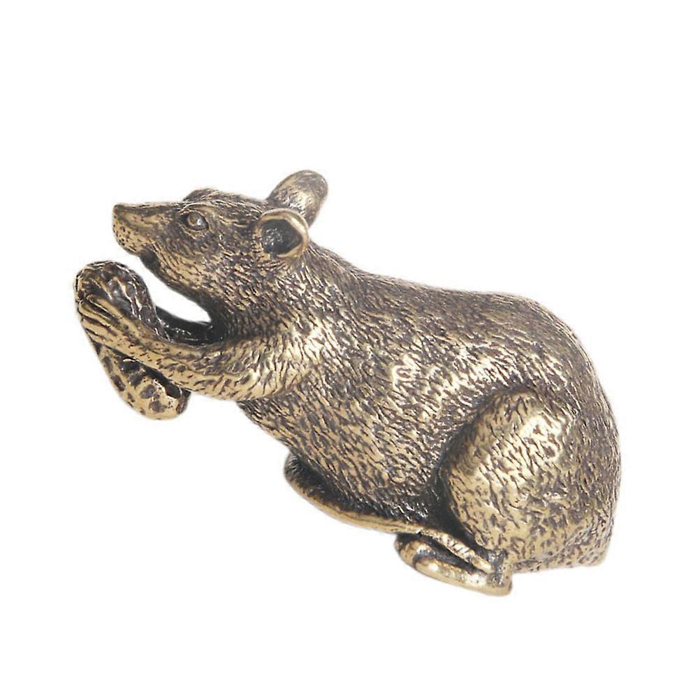 -Resistant Mouse Figurine Desktop Decor for 5Pcs Mouse Statue