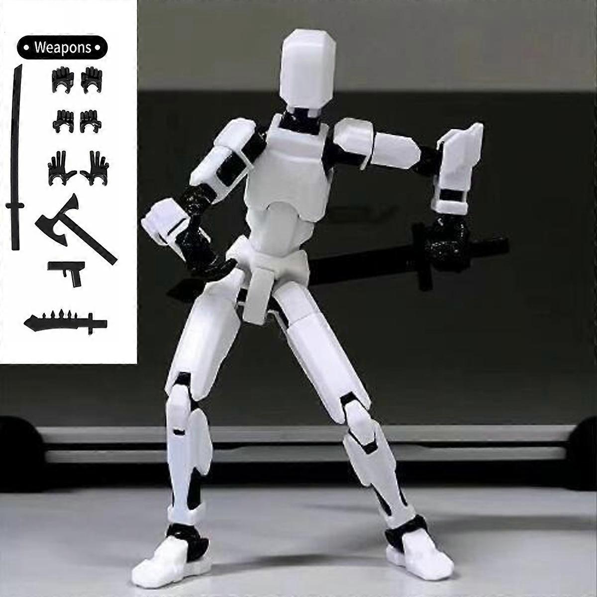 Multi Joint Mobile Doll 3D Printing Handboard Lucky 13 Doll Full Body Activity Robot DIY Decompression Tool