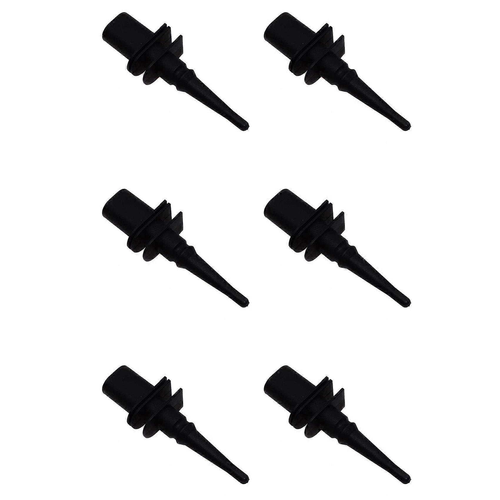 6Pc Front Rear Left Right Black Outside Car Air Temperature Sensor Compatible with BMW E46 E90 E91 E39 E60 E63 E38 65816905133