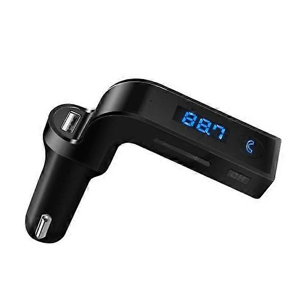 FM Transmitter with Bluetooth Connection 4-in-1 Black