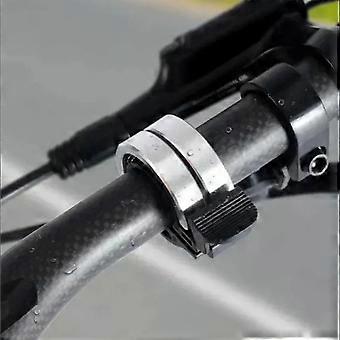 Aluminum Double Bicycle Bell - Loud Clear Sound for 22mm Handlebars for Bike Safety Accessory Green