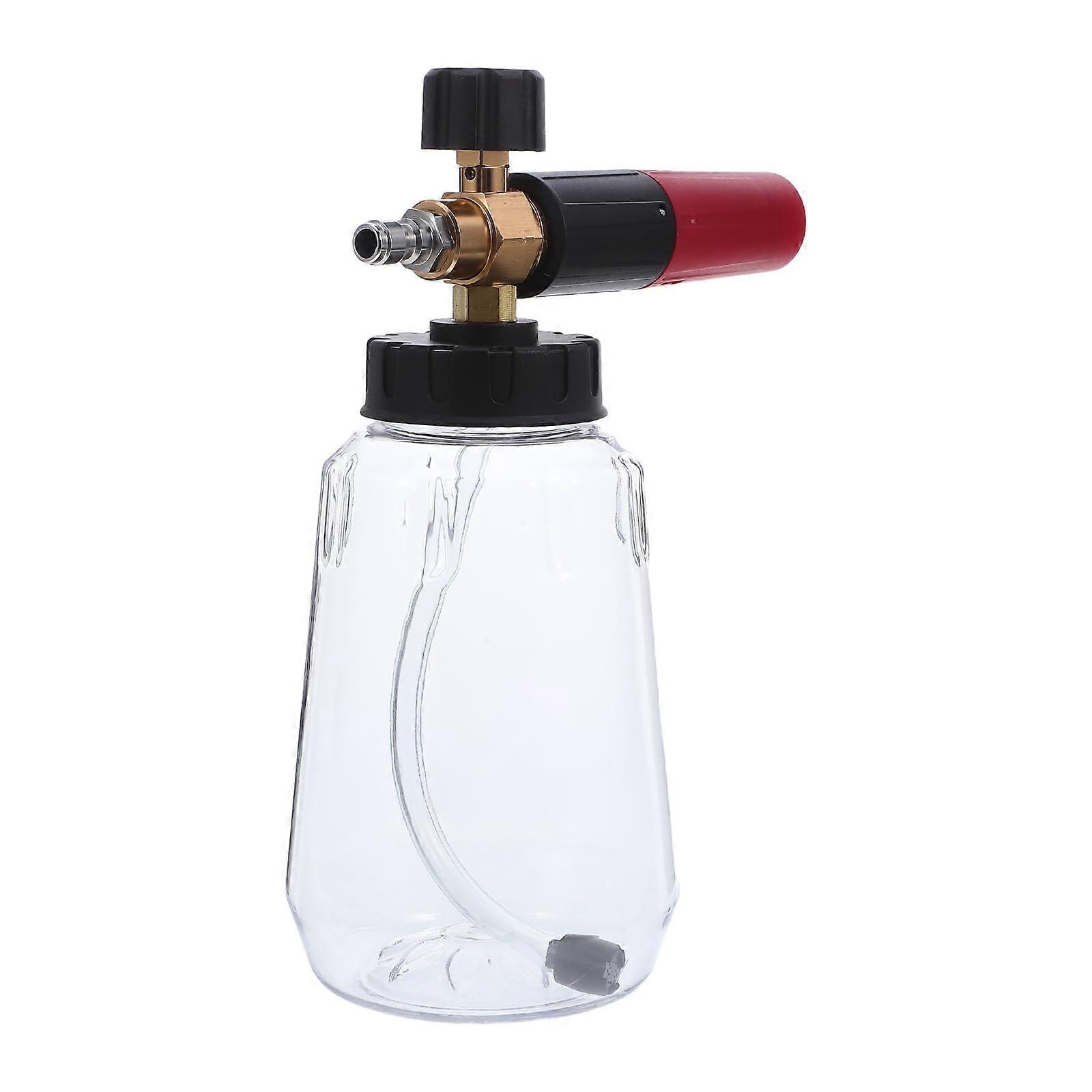 1L Car Foam Sprayer for Pressure Washer with Wide Mouth, Uniform Foam Coverage for Auto Detailing