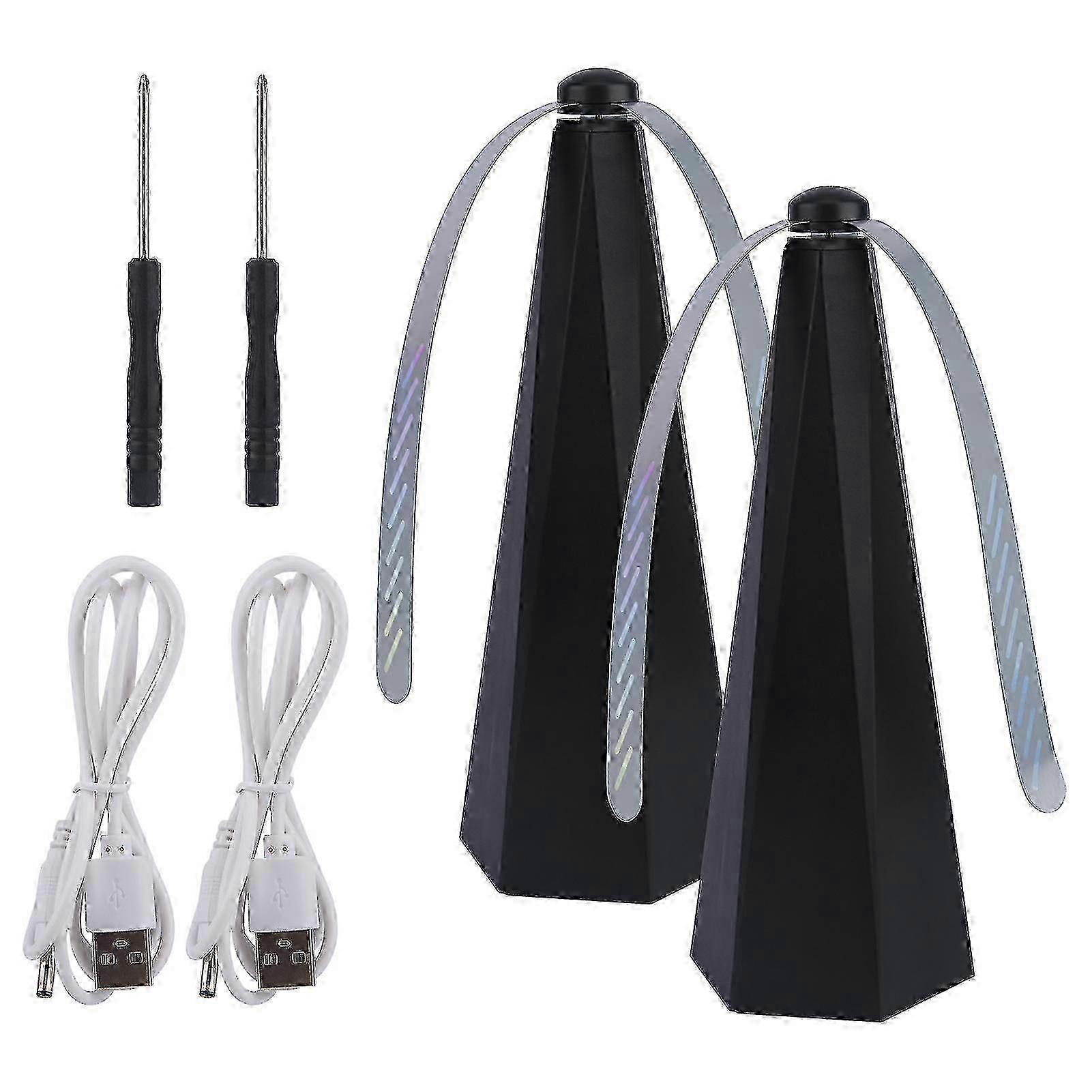 Adjustable Fly Repellent Fan for Deck, USB Powered and Easy to Move