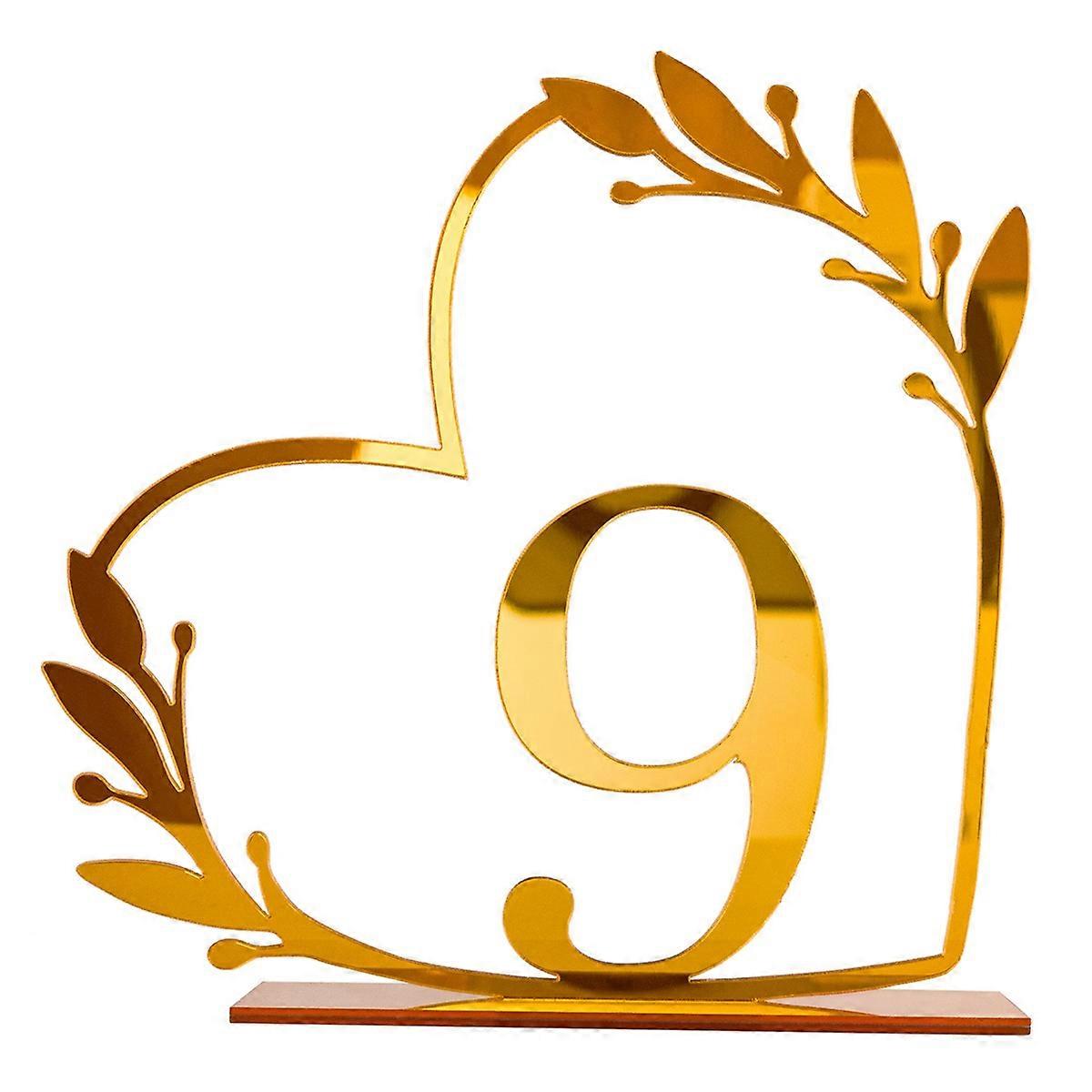 DIY Acrylic Numbers Wedding Table Numbers Mirror Table Numbers