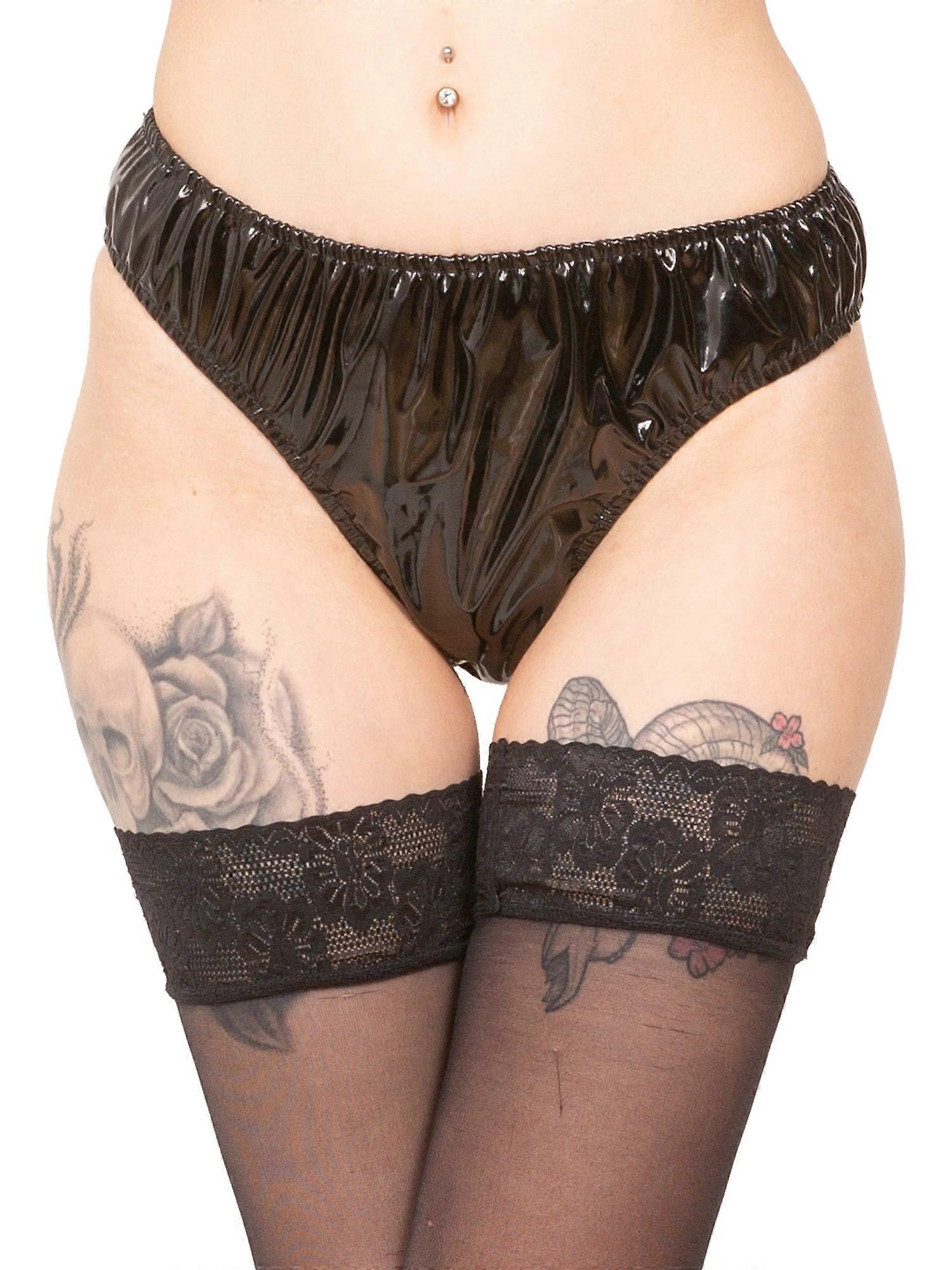 Pvc Vintage Style Briefs