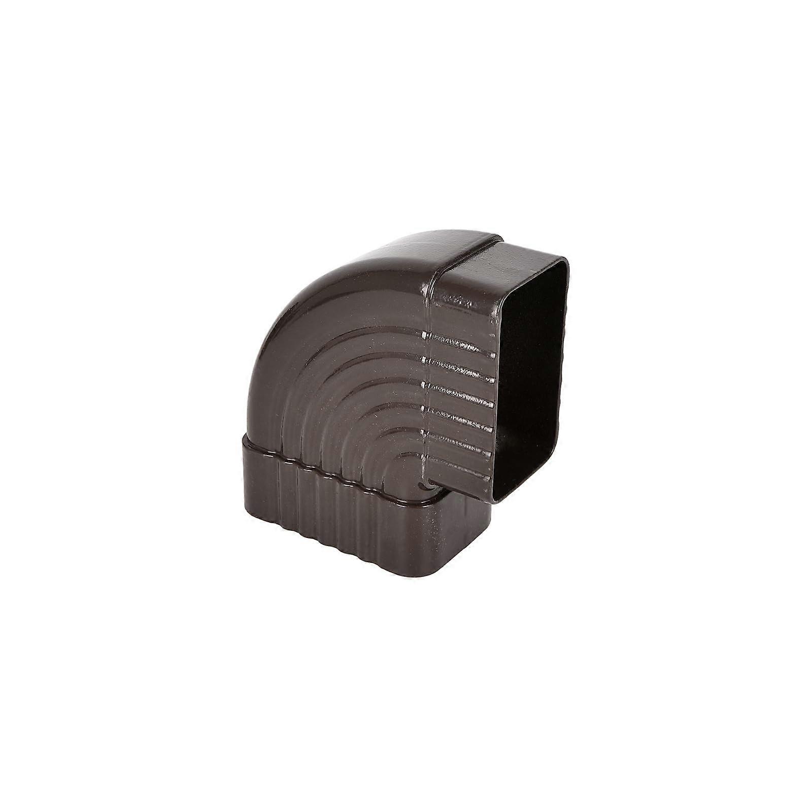 Gutter Elbow Downspout Diverter 90° Rectangular Aluminum MultiAngle Rainwater Drainage Connector