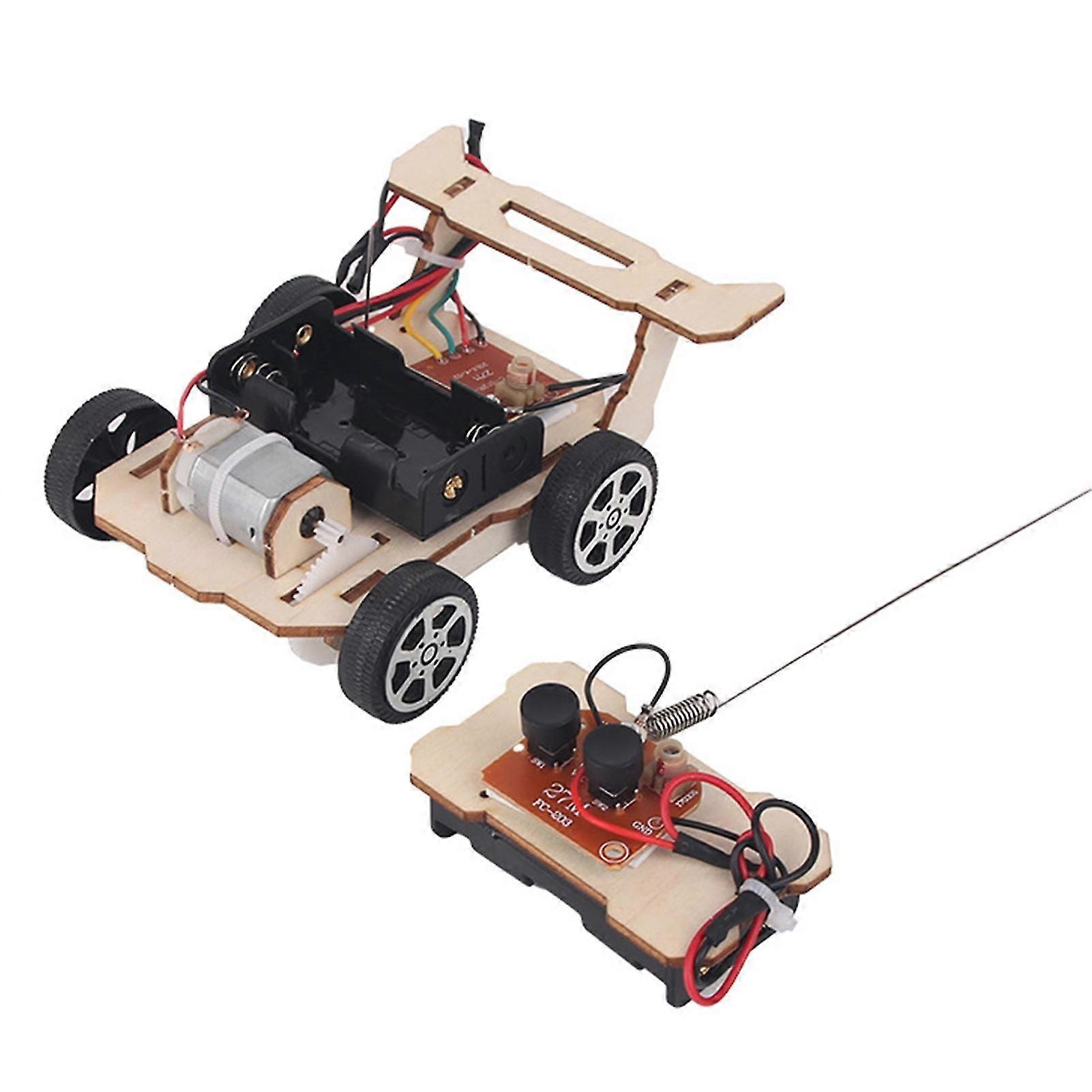Remote Control Car Wireless Brain Development Interesting Science Diy Car Model For Science Lovers