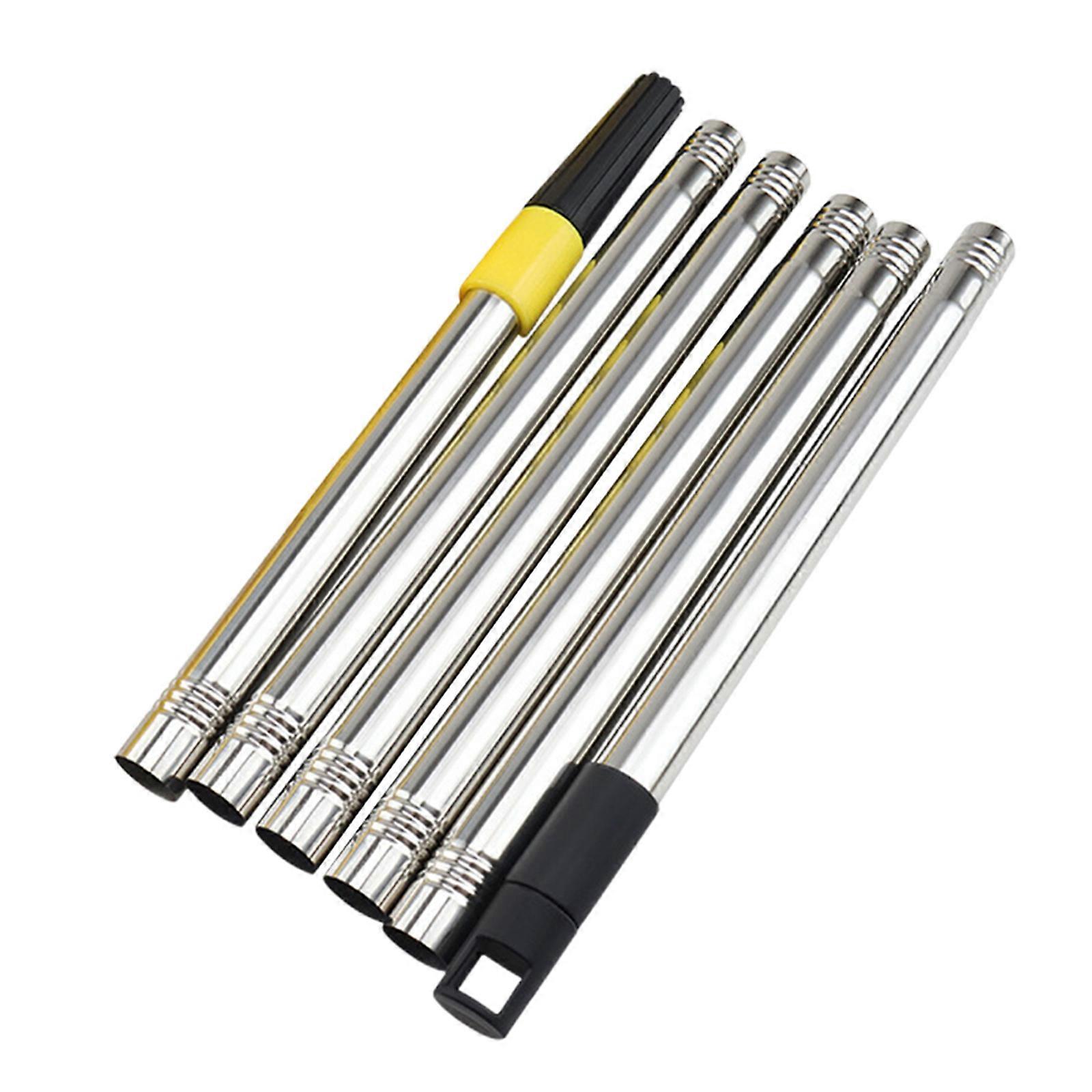 Telescoping Extension Pole Paint Brush Extension Home Use Silver Color 1Set