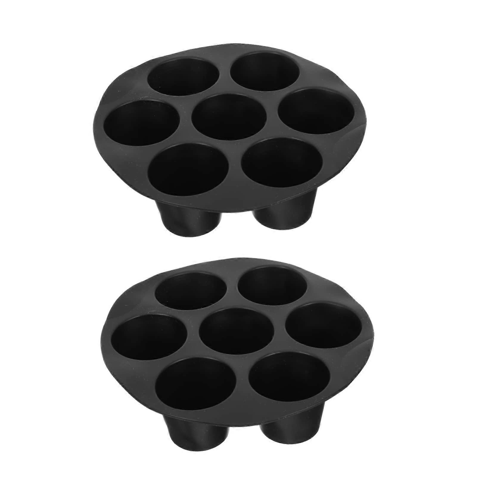 Silicone Cake Molds Set NonStick 2 Piece Easy Clean Flexible  Temperature Resistant