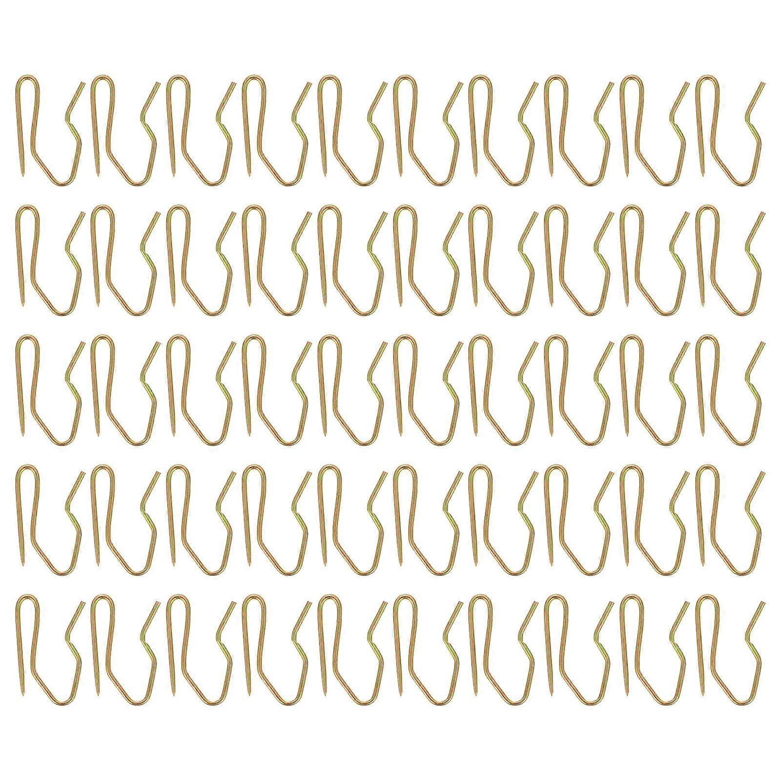 Heavy-Duty Metal Curtain Hooks for Bathroom Use 1Pack Rustproof Hooks