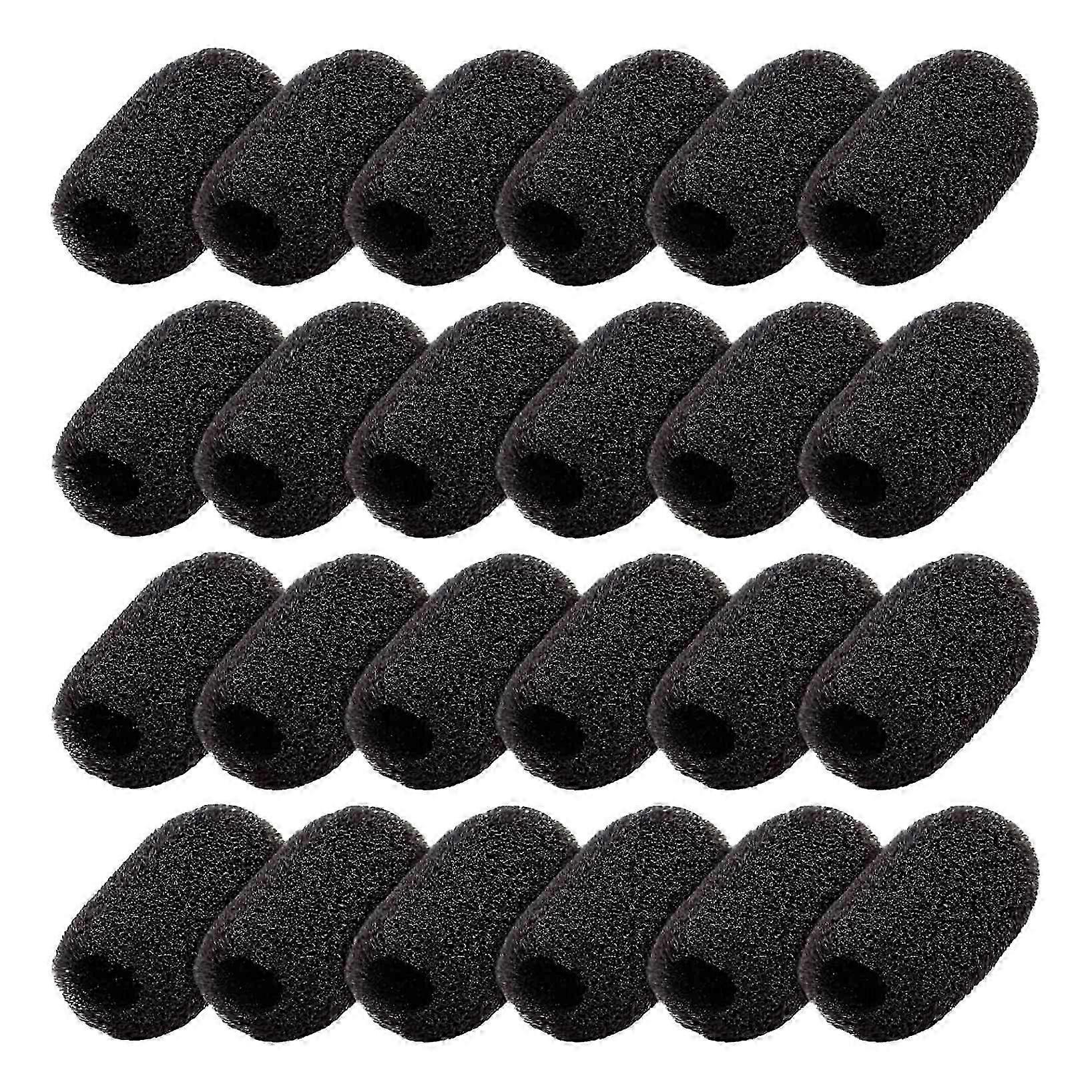 2026 24Pack Mini Foam Sponge Shield Protection for Lavalier and Lapel Mic