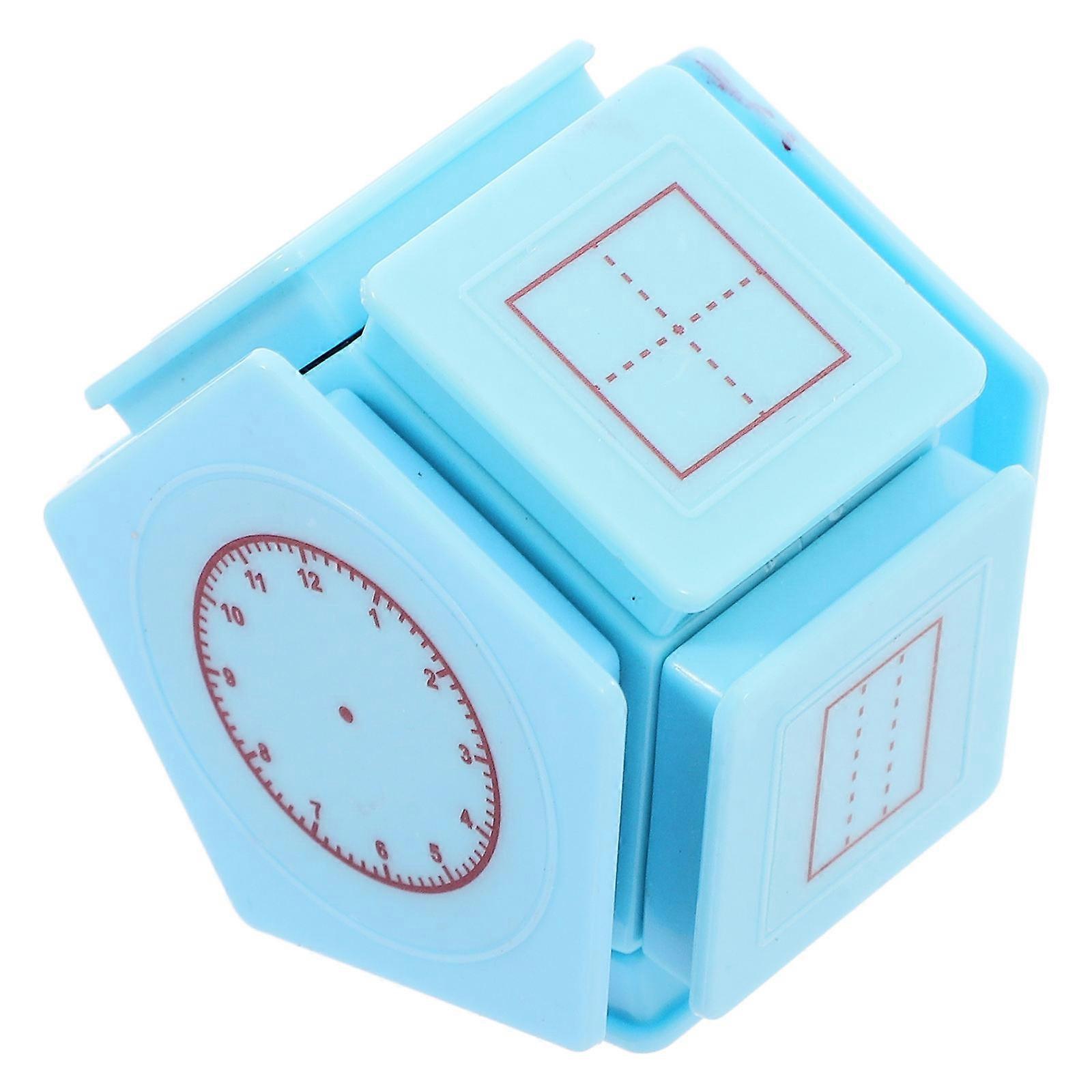 Teacher Stamp for Grading Homework Motivation 2Pcs Sky-Blue Set