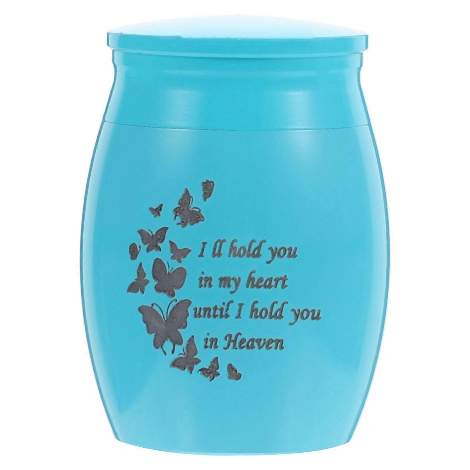 Stainless Steel Urn Sealed Ashes Storage Container Small Keepsake Urn for Ashes