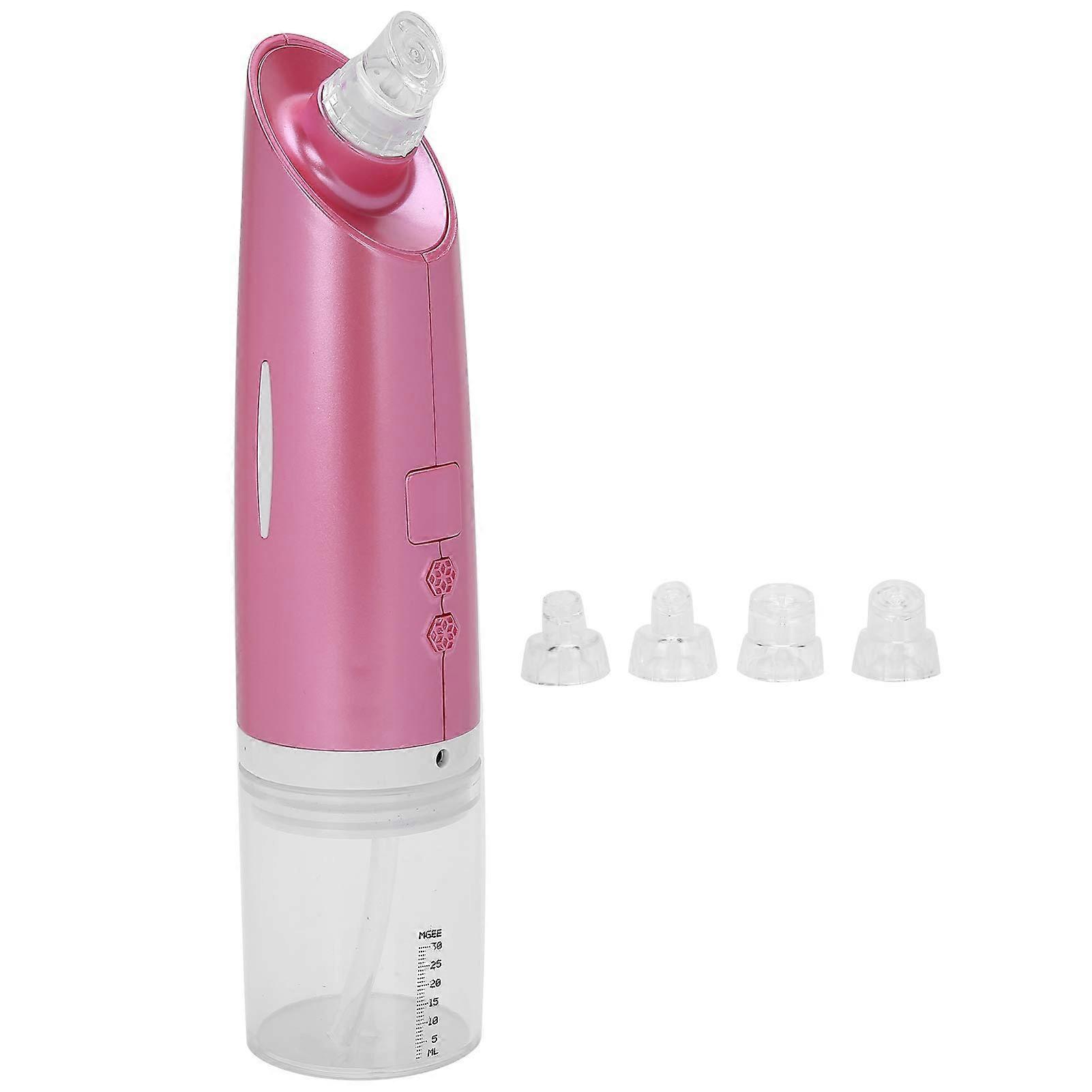 Blackhead Remover with Intelligent Temperature Control and Micro Bubble Care for Pore Cleaning (Pink)