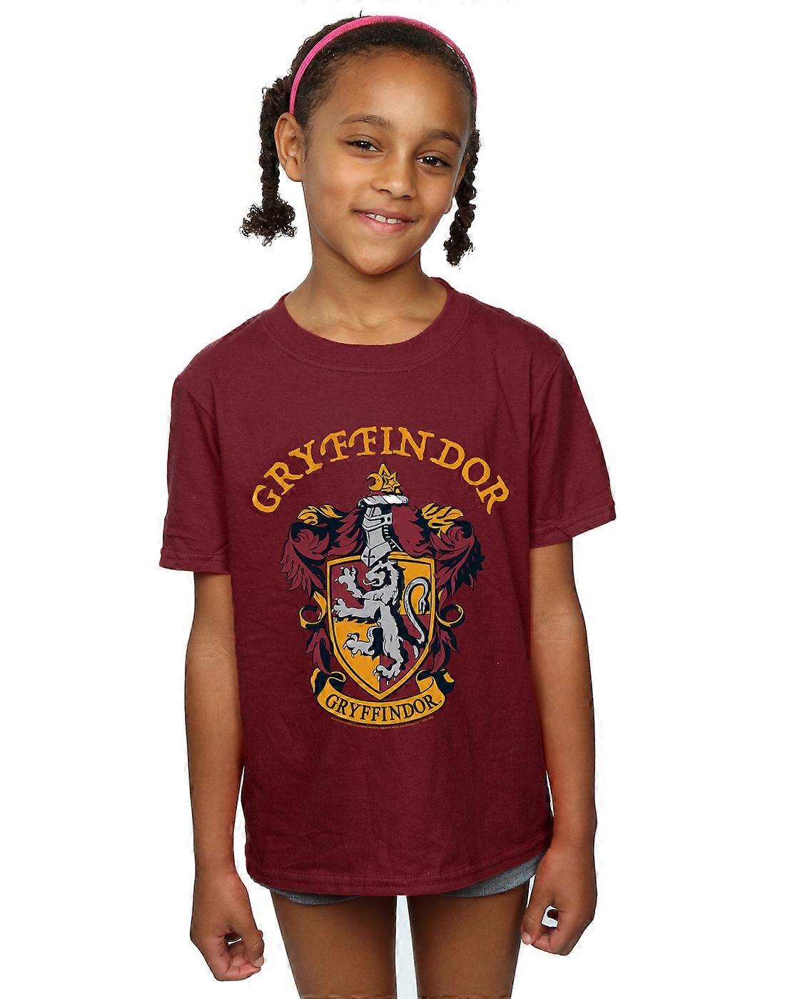 Harry Potter tyttöjen Gryffindor Crest T-paita