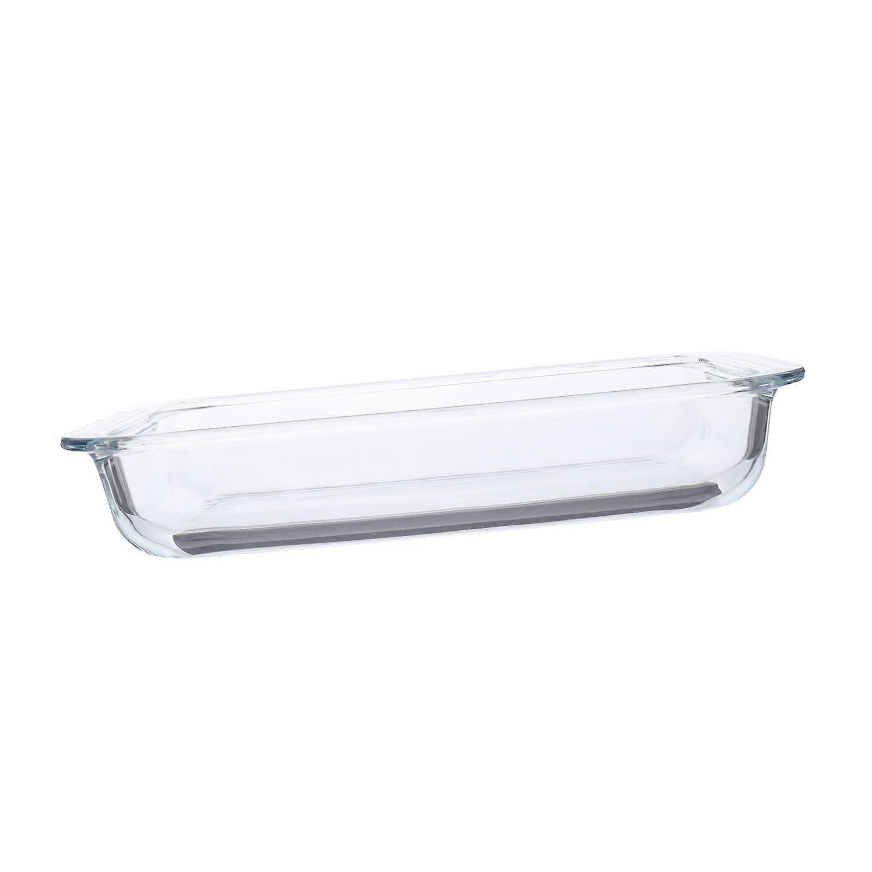 Large Rectangular Glass Baking Dish Oven Safe Heat Resistant Microwave Friendly Easy Clean Surface