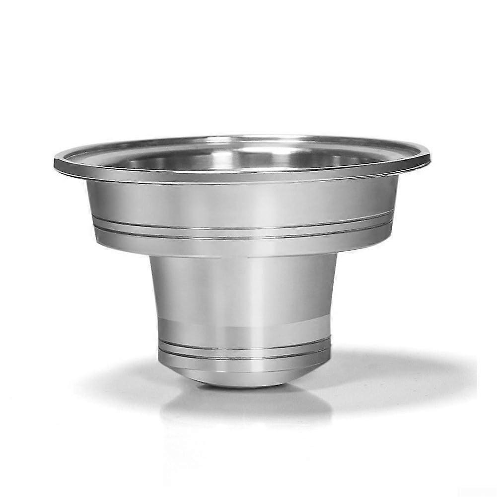 304 Stainless Steel Coffee Filter Adapter, RustResistant, Compatible with Capsule Machines