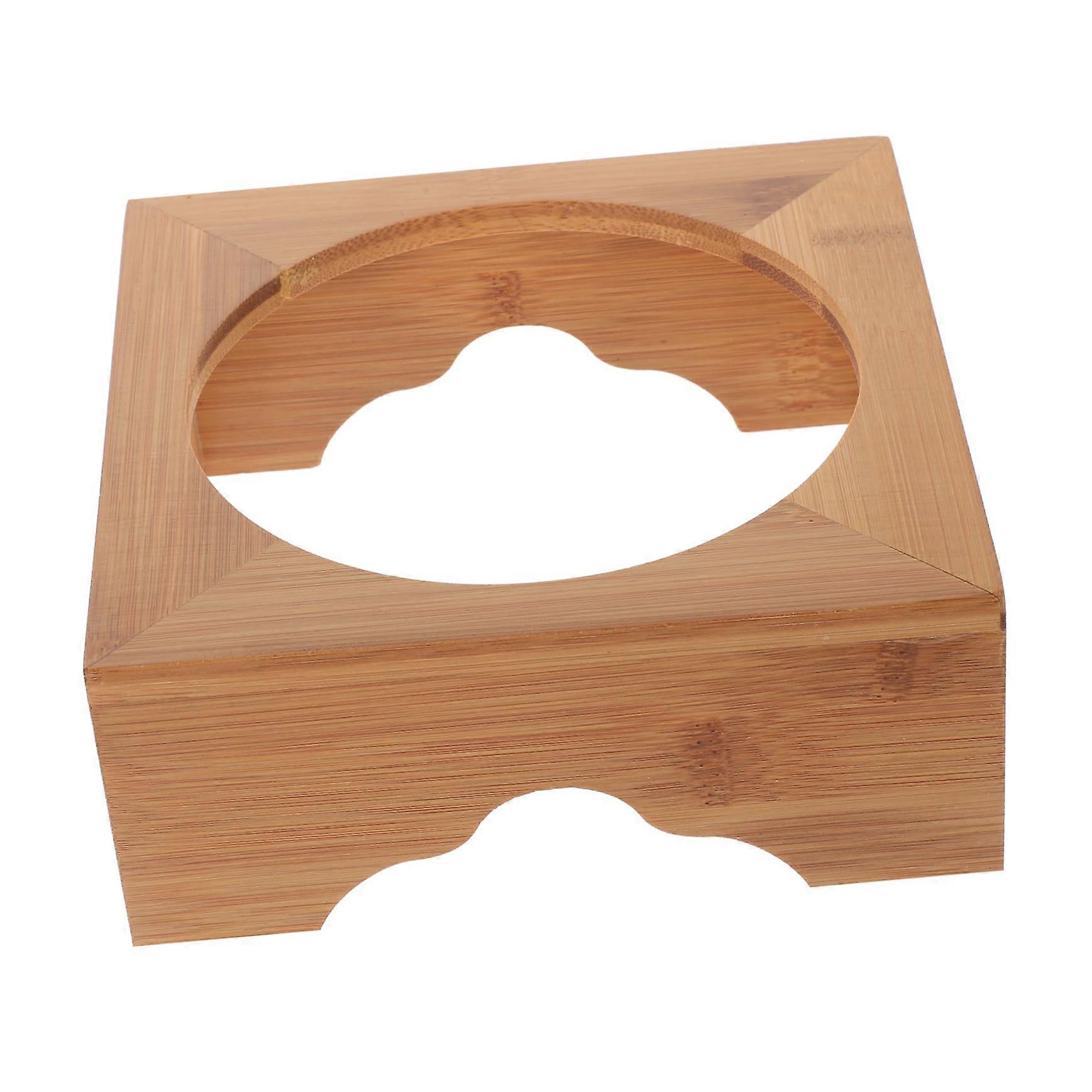 Stone Pot Stand NonSlip Wok Holder for Korean Earthenware Bowls Protects Table Surface