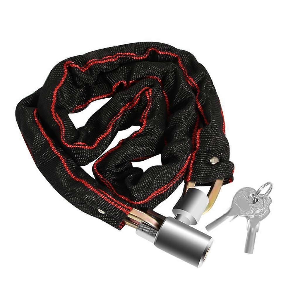 Extra Long Thickened Bike Chain Lock with AntiTheft Password for Mountain and Road Bicycles