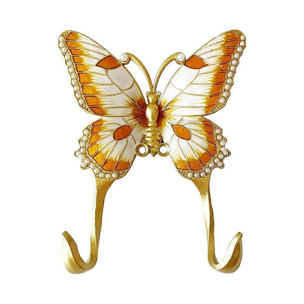 1 Pack Decorative Wall Hook, Vintage Butterfly Shaped Wall Hook