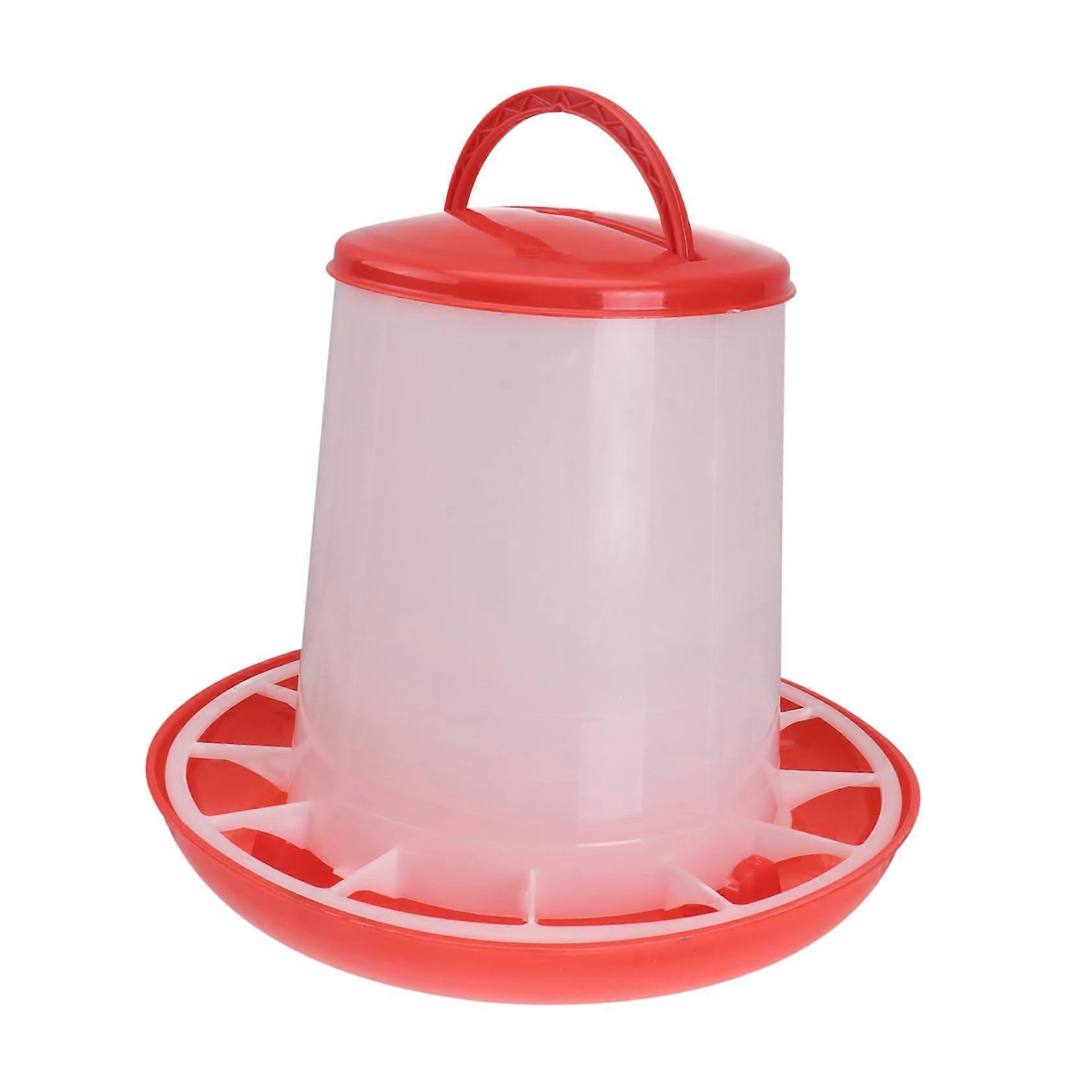 Automatic Durable Poultry Feeder with Easy Fill Design for Chickens Ducks Pigeons Hanging Farm Use