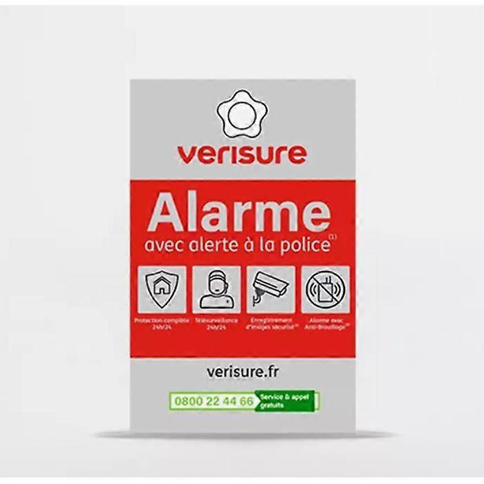 Alarm Sticker - VERISURE - 5x8cm - Model 2023 - Waterproof
