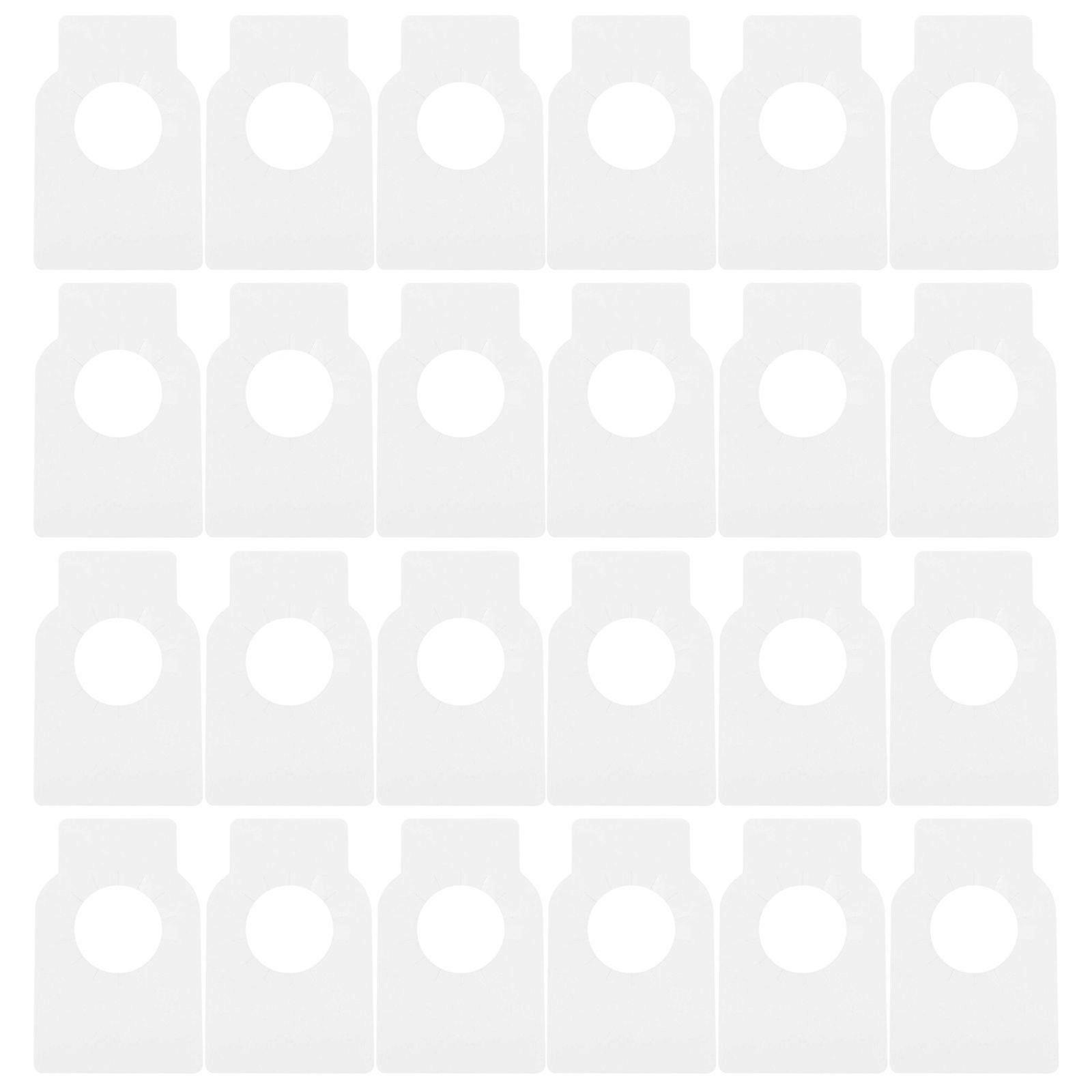 100Pcs Double Sides Blank Tags Wine Bottle Blank Labels Practical Blank Labels