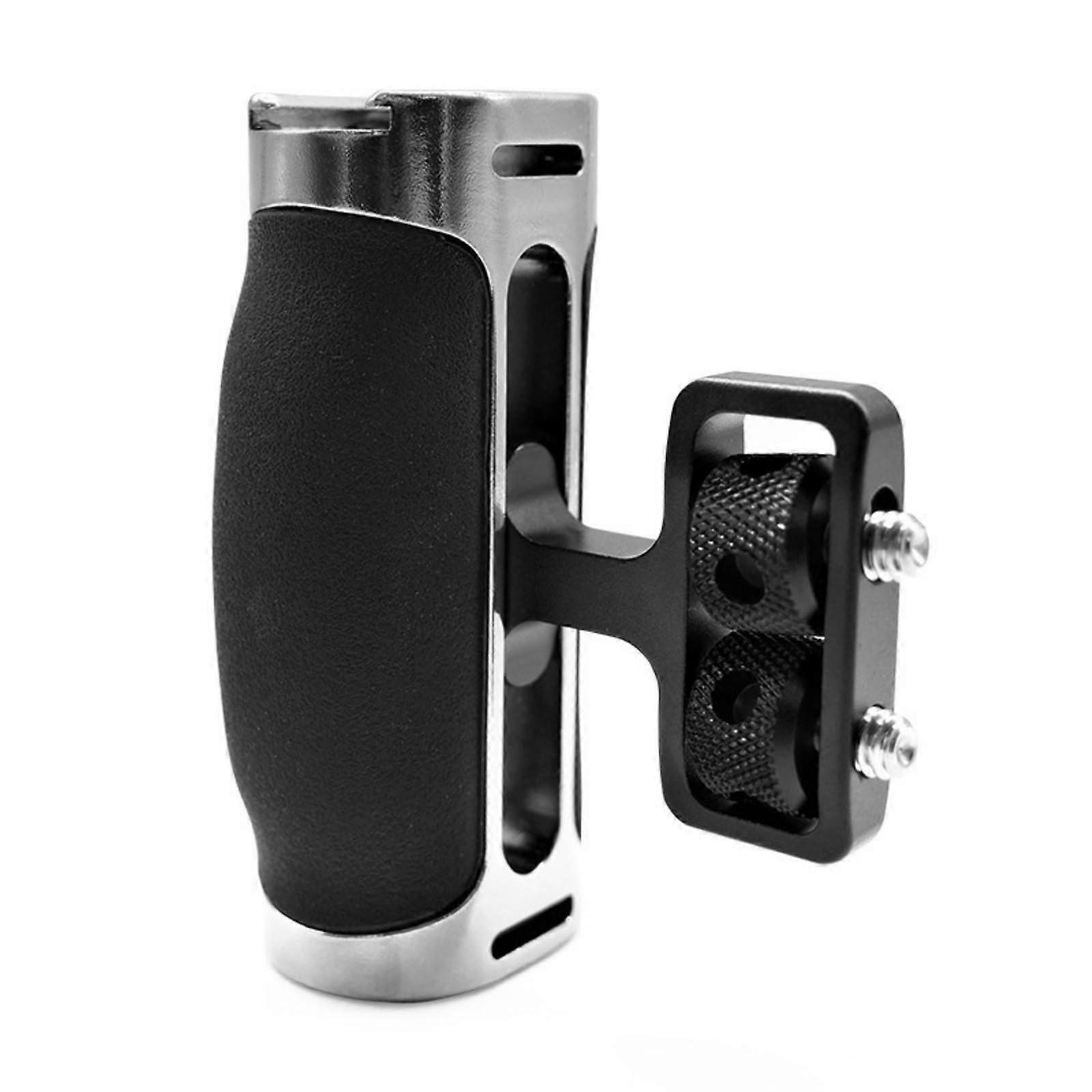 Camera Side Handle Grip for DSLR Video, Ergonomic Quick Release, Adjustable for Universal Cage