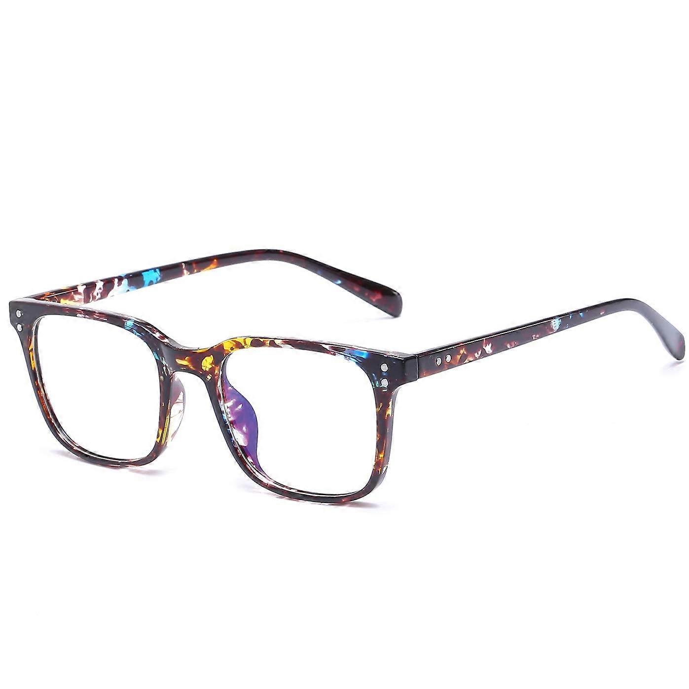 Blue Light Blocking Computer Gaming Glasses for Programmers with Headache Relief Stylish Frame