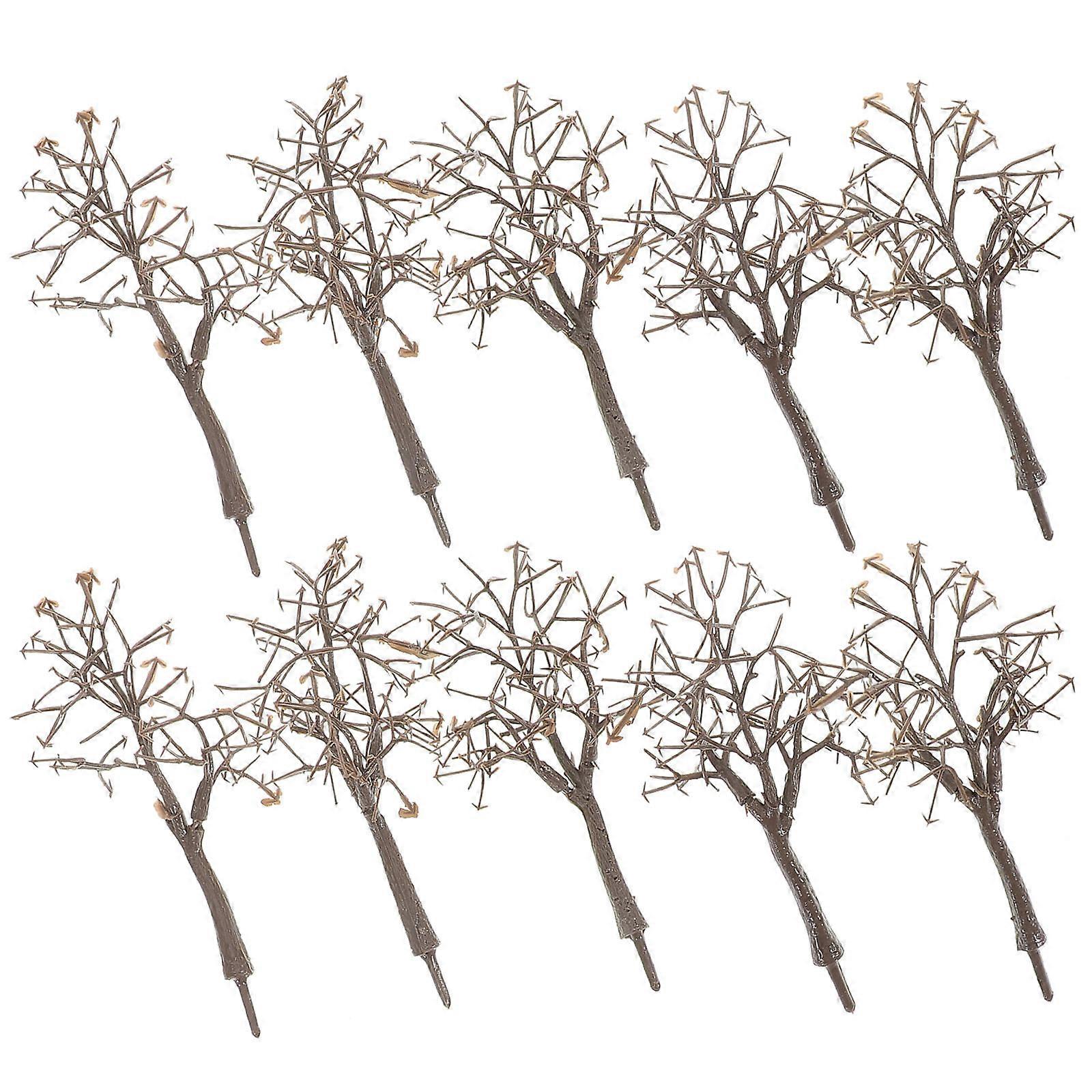 Sand Table Model Tree Trunks for Architecture Model Trees with 10Pcs for Craft Projects