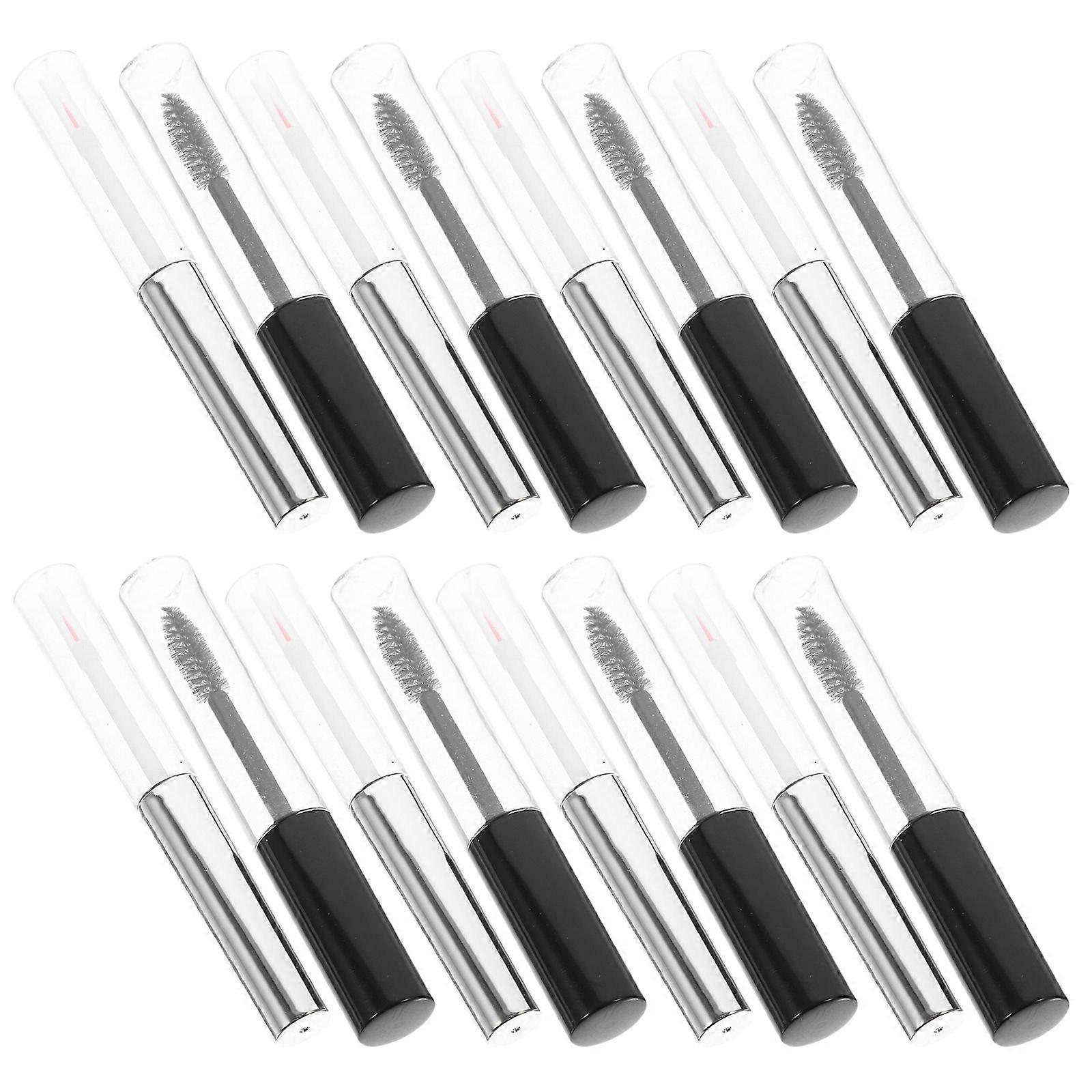 DIY Mascara Bottle Empty Refillable Tubes for Storage 2Sets 10Ml Plastic Containers