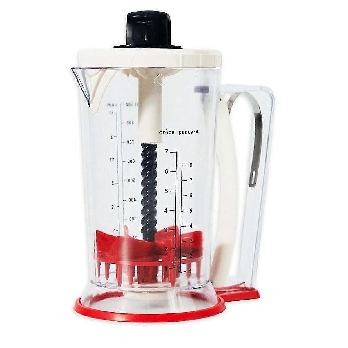 Batter Mixer and Dispenser -Pancake Batter Dispenser - Pancake Dispenser - Batter Dispenser with Sq
