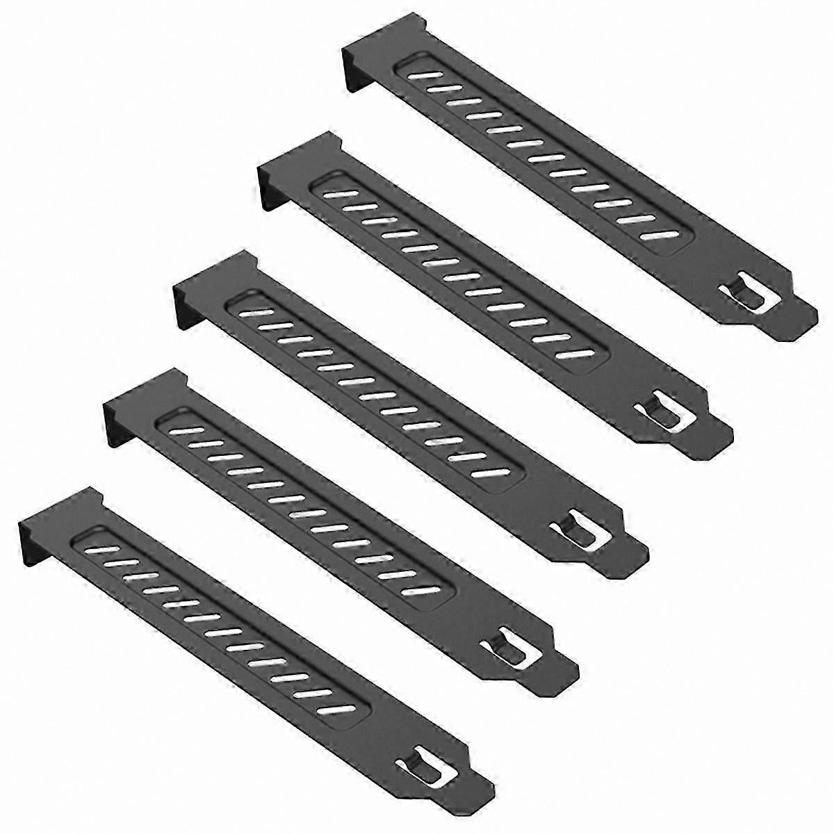 5Pcs PCI Slot Covers with Screws