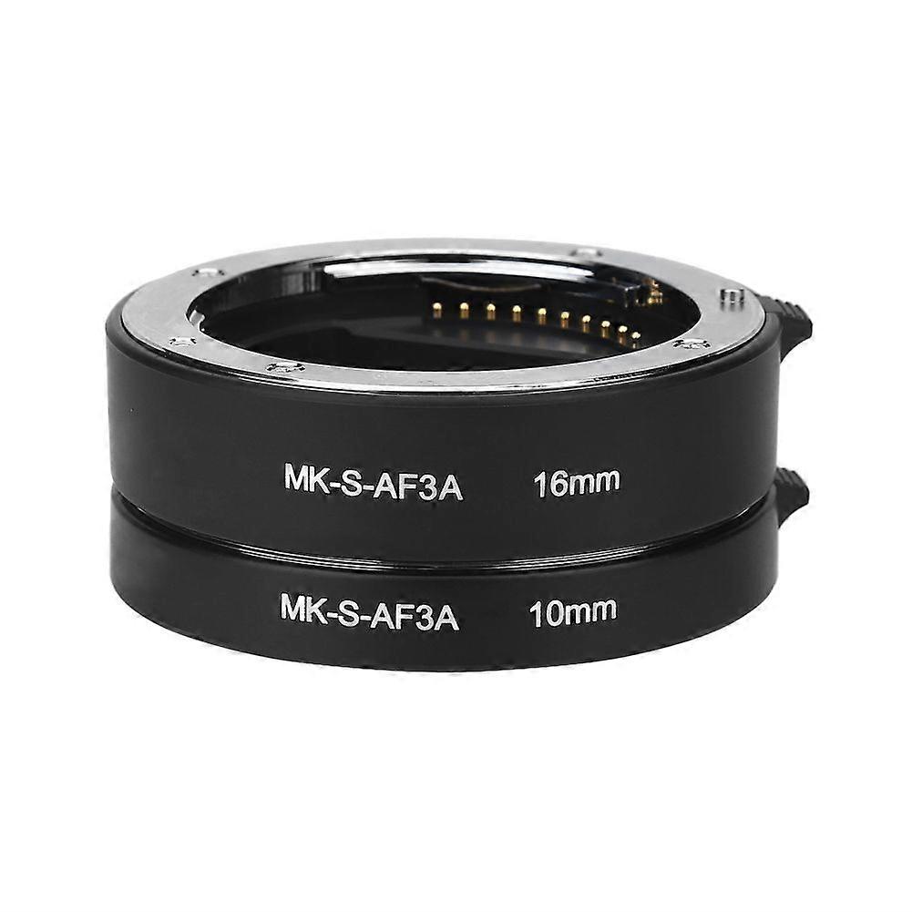 Automatic Auto Focus 10mm 16mm Macro Extension Tube Set Compatible With Sony E Mount Camera