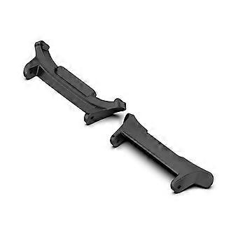 Adapter 47mm Stainless Steel Band Connector 22mm Secure Quick Replacement Black for Galaxy Watch 7 Ultra