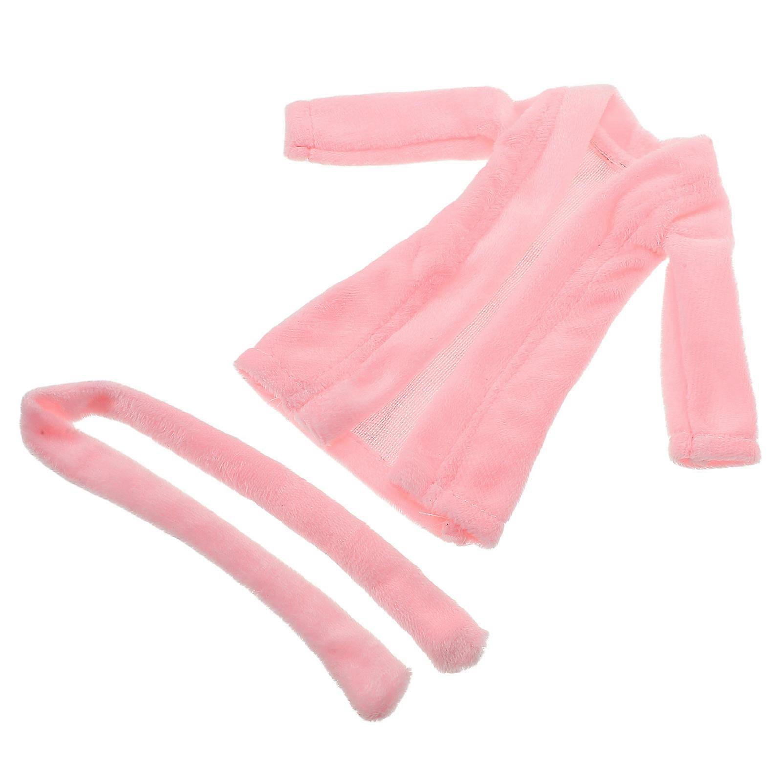 Miniature Dolls Bathrobe Accessory for Decor Material