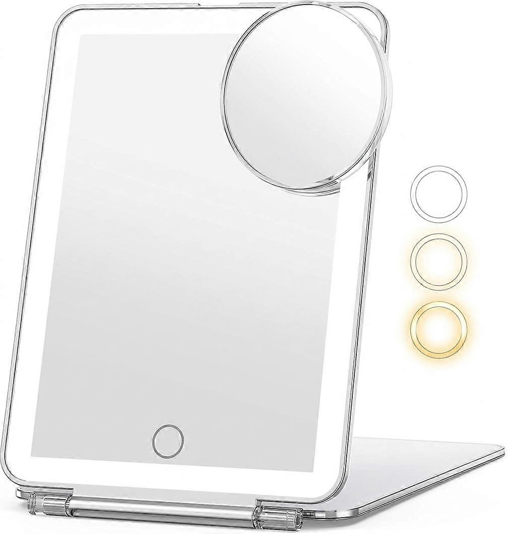 LED Makeup Mirror Rechargeable 3 Light Modes