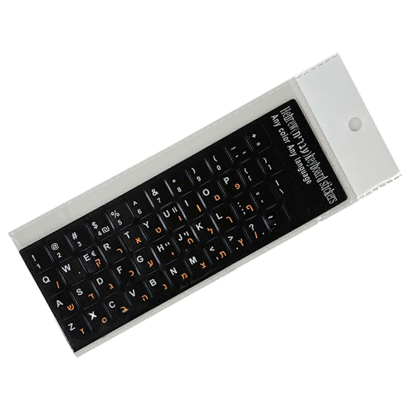 Multi Letters Keyboard Sticker Keypad Cover for Notebook Computer Desktop