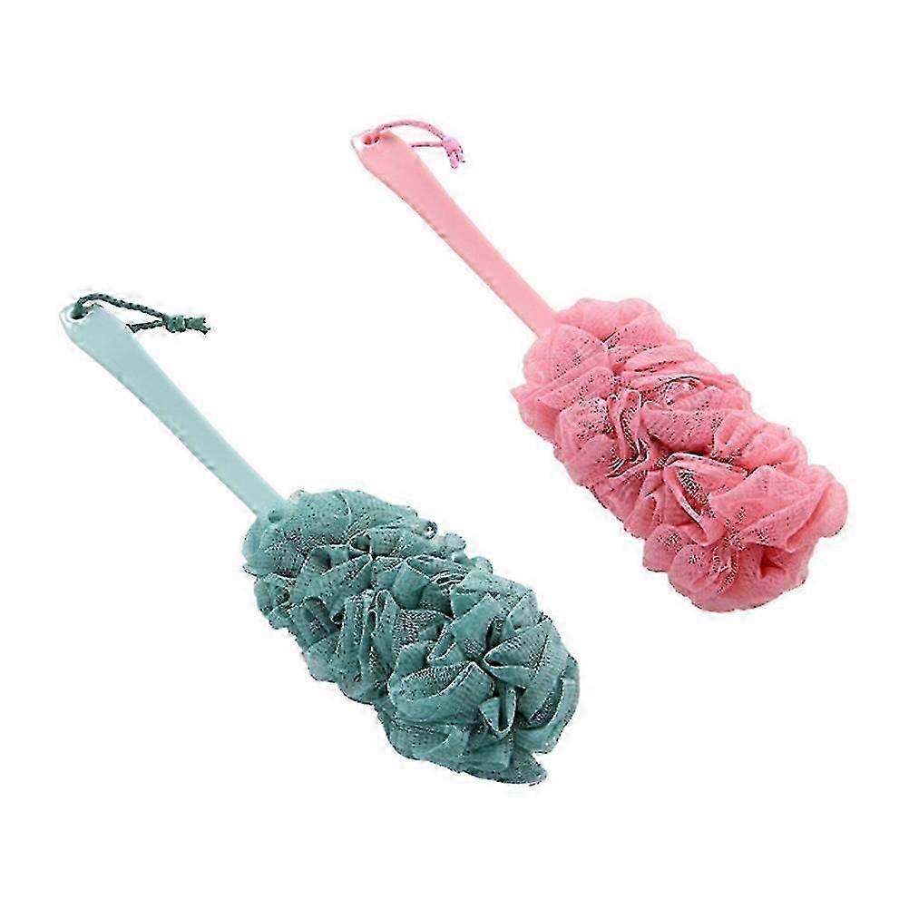 Shower Back Scrubber | Eco Friendly Material | Soft Comfortable | Pink | 2Pcs