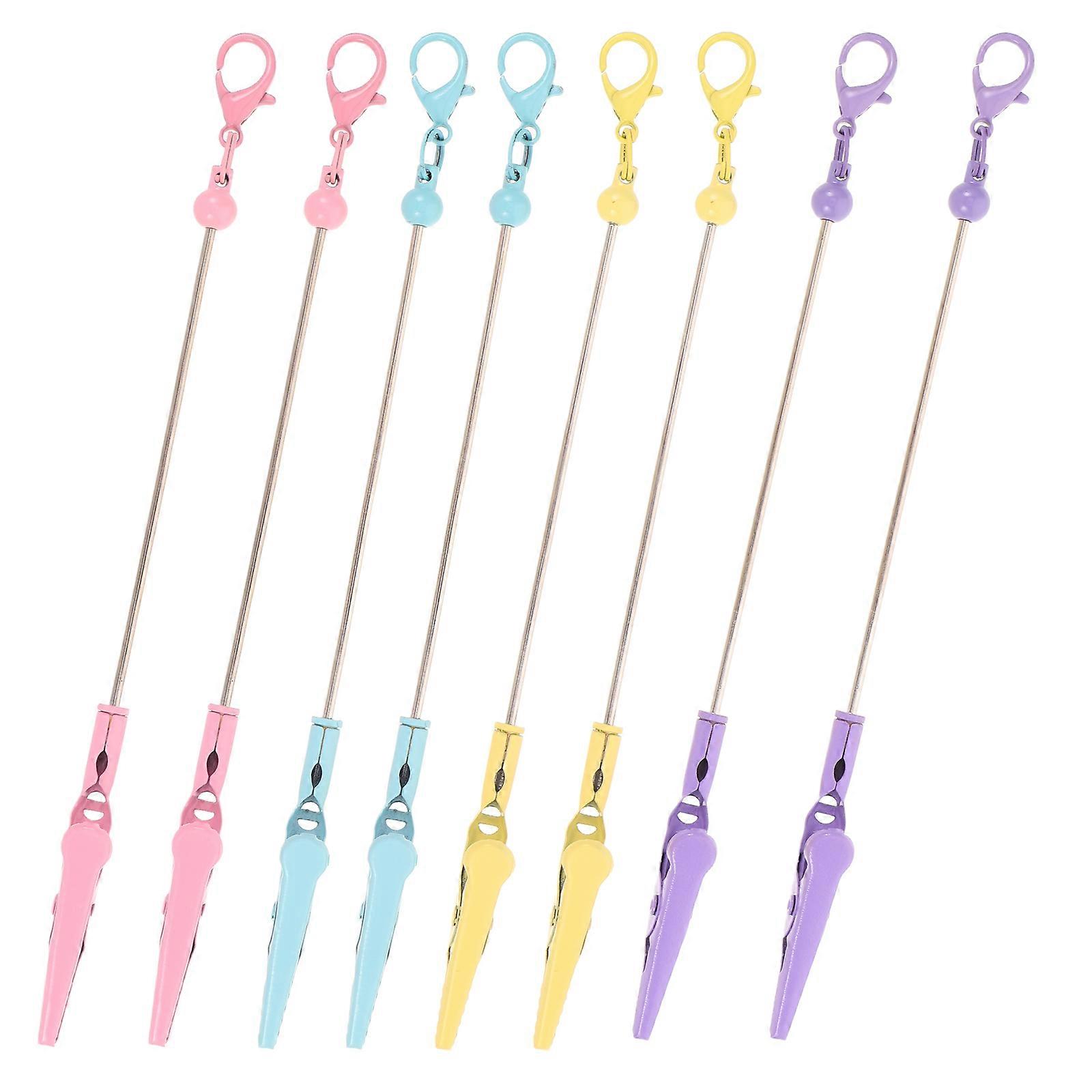 8Pcs Multifunctional Metal Clips for Note Clipping Crafts Use