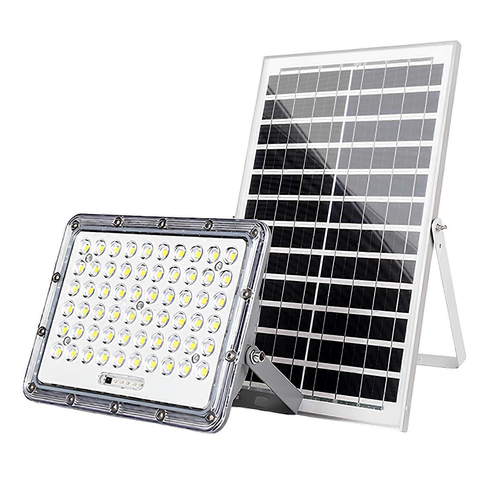 Outdoor LED Solar Projector 9000K with Automatic Detection, Grey